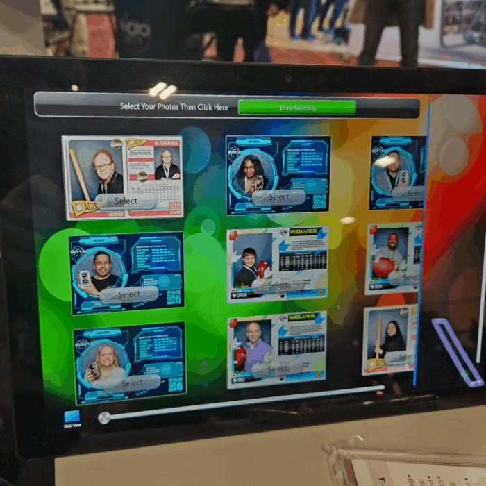 Sports Card Photo Booth - Image 3